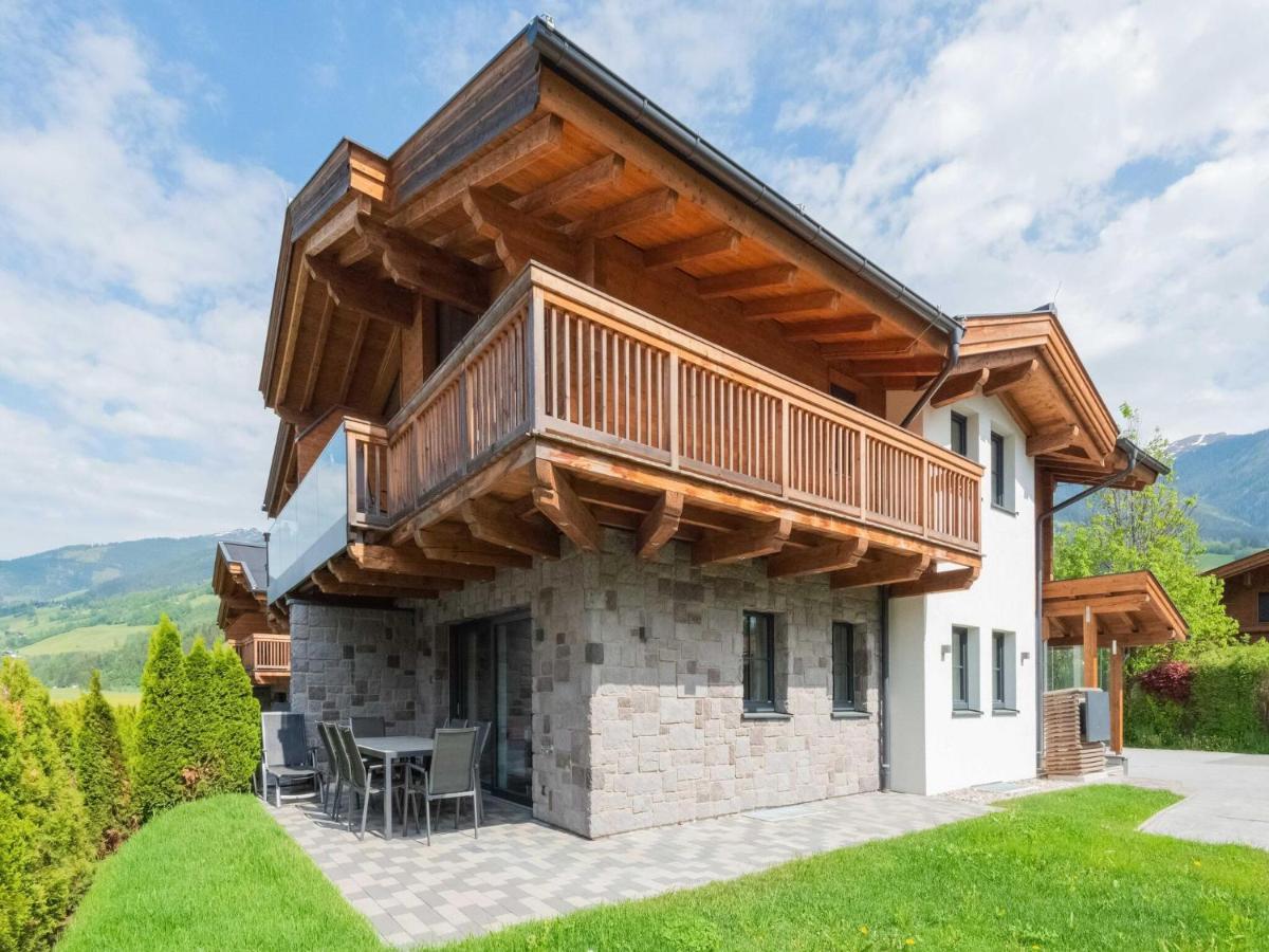 Detached Luxury Holiday Home With Sauna Niedernsill Buitenkant foto